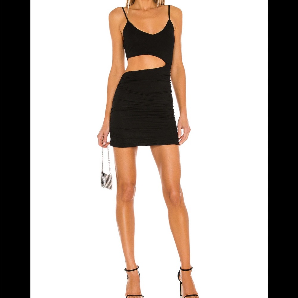 Superdown Darcey Ruched Mini Dress